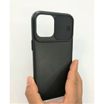 Slide Camera Lens Protector Case for iPhone 12 A2403 Slim Fit Look